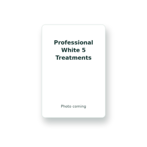 Crest 3D Whitestrips Professional White 5 Treatments