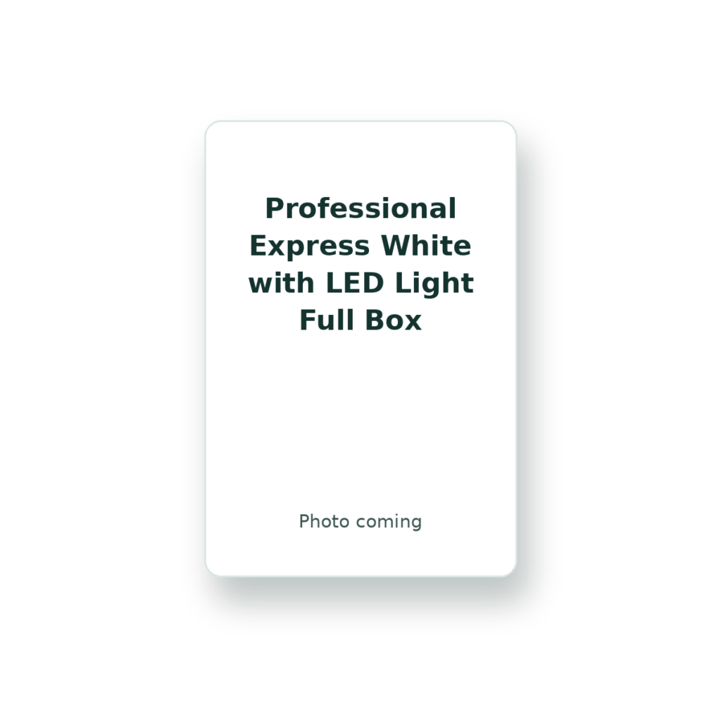 Crest 3D Whitestrips Professional Express White with LED Light Full Box