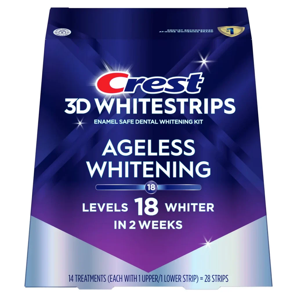 Crest 3D Whitestrips Ageless Whitening Full Box