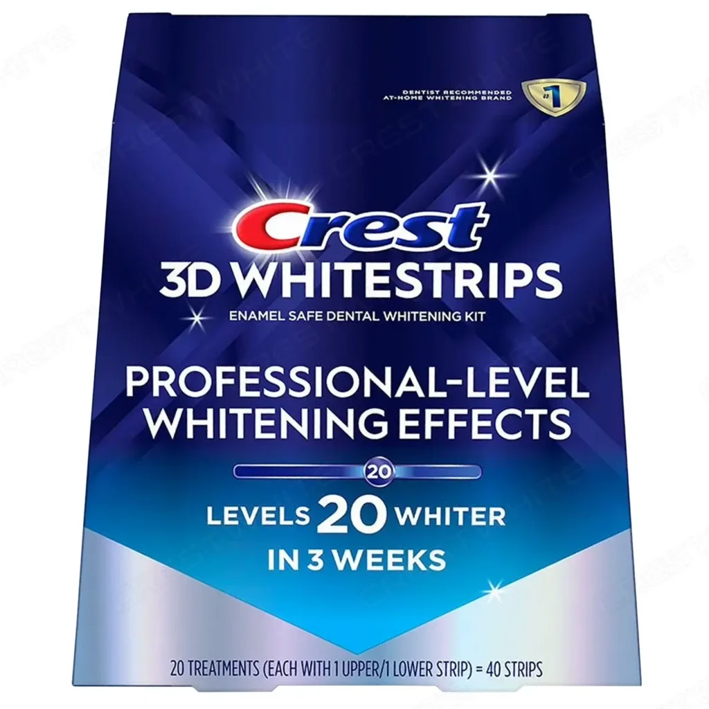 Crest 3D Whitestrips Professional-Level Whitening Effects Full Box