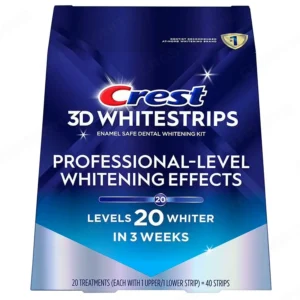 Crest 3D Whitestrips Professional-Level Whitening Effects Full Box