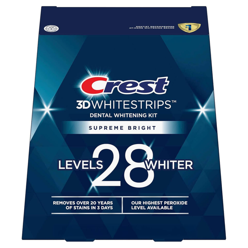 Crest 3D Whitestrips Supreme Bright 7 Treatments